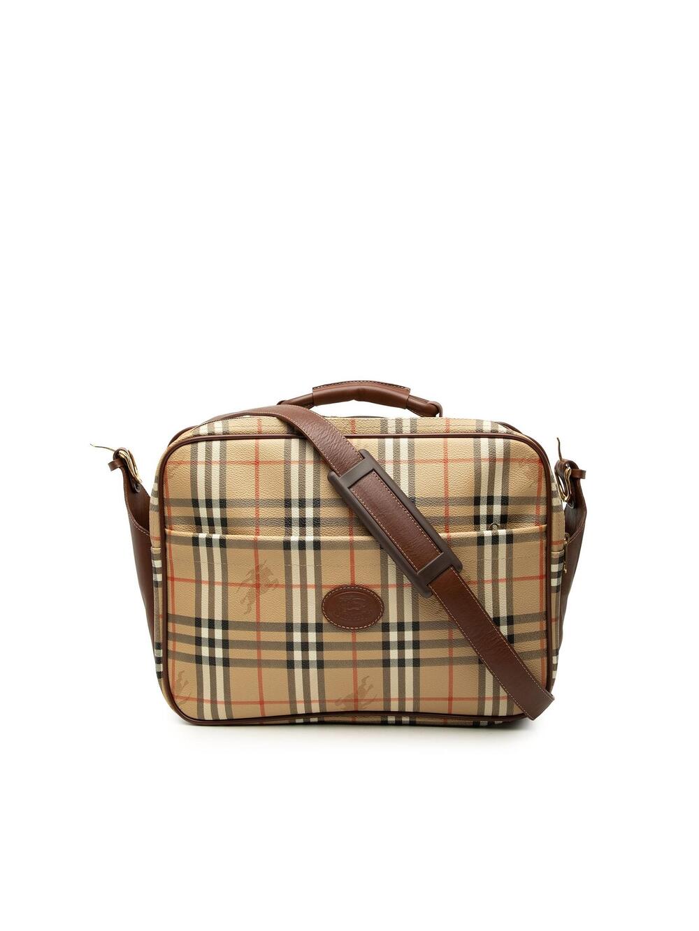 Burberry Haymarket Check Coated Canvas #343370B47B
